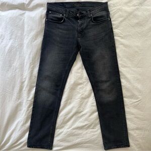Nudie Jeans Dark Wash Skinny Jeans